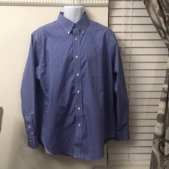 Ralph Lauren classic fit blue plaid shirt - Picture 4 of 9
